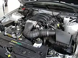 Motorraum Mustang GT
