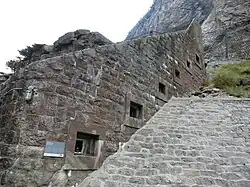 Fort Gondo Flankiergalerie West