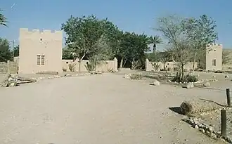 Außenansicht des Fort Sesfontein