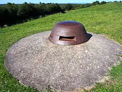 Fort de Douaumont – 100 cm Kuppel (Nr. 174)