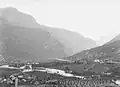 Blick auf Fortun (zwischen 1880 und 1890)
