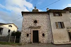 Die Templerkirche Santa Croce in Collina