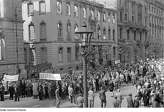 Palais Goerne/Lichtenau (Ruine, 1946)