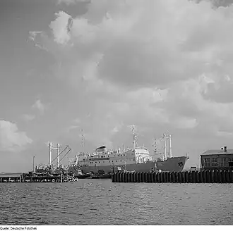 Streletz (Bau-Nr. 7014) vor Stralsund, 1967