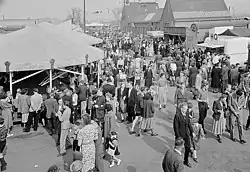 Kleinmesse am Cottaweg 1952