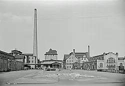 Das Schlachthofgelände 1952