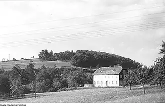 Blick zur Wilhelmshöhe mit Dienelmühle