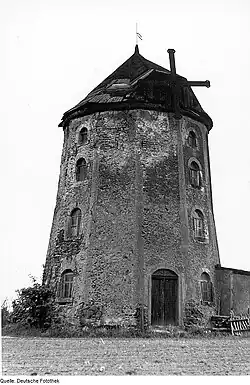 Die Zottewitzer Mühle im Jahre 1972