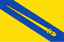 Flagge des Ortes Foudgum