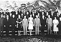 Die iranische Kaiserin mit Premierminister Hoveyda auf Staatsbesuch in China, 1972