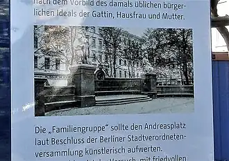 Ansicht auf Infotafel