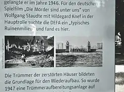 Bilder auf der Infotafel zum Andreasplatz