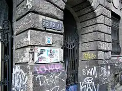 Eingang Andreasstraße 71/73 (2017)