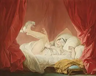 La gimblette („Das Gimblette“) (Jean-Honoré Fragonard)