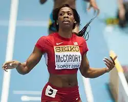 Bronzemedaillengewinnerin Francena&nbsp;McCorory