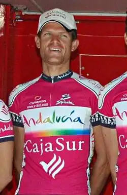 Francisco José Martínez bei der Euskal Bizikleta 2008