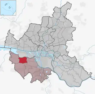 Lage in Hamburg
