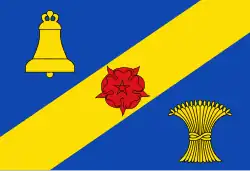 Flagge des Ortes Franekeradeel