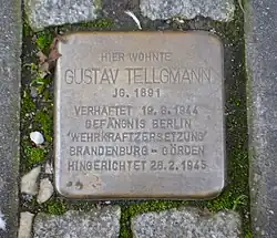 Frankfurt, Robert-Mayer-Straße 47, Stolperstein