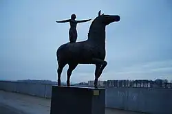 „Zirkusreiterin“ in Frankfurt (Oder) (1977)