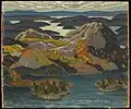 Grace Lake, Öl auf Karton, 1931, National Gallery of Canada, Ottawa