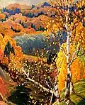 October Gold, Öl auf Leinwand, 1922, National Gallery of Canada, Ottawa