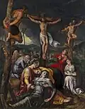 Frans Floris: Kreuzigung Christi, um 1560