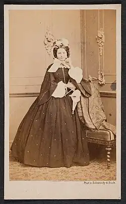 Frau Hensel, circa 1865