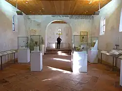 Obergeschoss der Torhalle im heutigen Zustand