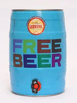 5-Liter-Fass der Germania-Brauerei Sao Paulo (2007)