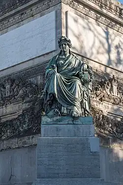 Pressefreiheit am Fuße der Kongress-Säule in Brüssel