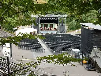 Freilichtbühne Killesberg beim OpernSommer 2015