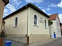 Ehemalige Synagoge von Freinsheim, bis 2021 Vereinsheim des MGV von 1846