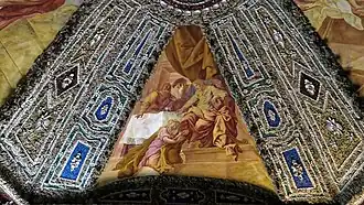 Kuppel-Fresko Fußwaschung