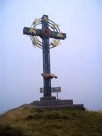 Friedenssymbol auf dem Kleinen Gilfert