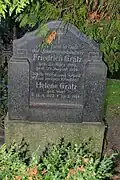 Weiteres der Grätz’schen Familiengräber