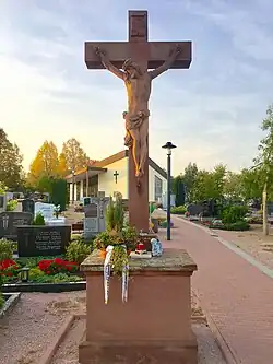 Friedhofskreuz, Nackenheim am Rhein