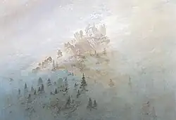 Caspar David Friedrich: Morgennebel im Gebirge, um&nbsp;1808