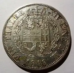 „Angsttaler“, Mecklenburg-Schwerin