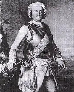 Prinz Eugen von Anhalt-Dessau, um 1740