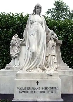 Grabstätte Schoenfeld und Talbot (1906), Nordfriedhof Düsseldorf