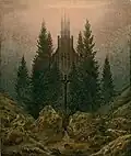 Caspar David Friedrich, Kreuz im Gebirge, um 1812