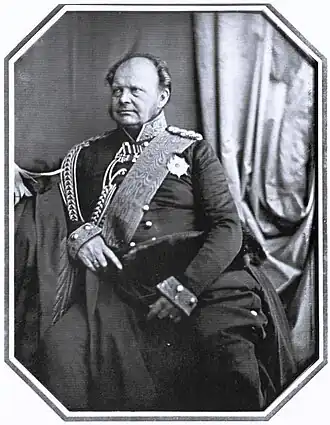 Friedrich Wilhelm IV. in Generalsuniform, Daguerreotypie von 1847