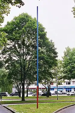 EIN STAND (1990) Skulpturenensemble Moltkeplatz Essen