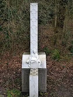 Fritz Berger-Lipps (1897–1977) Steinhauer, Bauzeichner, Politiker Grab auf dem Friedhof Hörnli, Riehen, Basel-Stadt