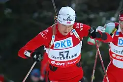 Frode Andresen bei der WM 2008 in Östersund