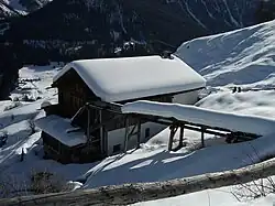 Alpine Mühle aus dem 16./17. Jahrhundert