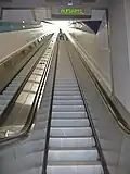 Rolltreppen Südseite
