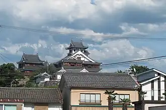 Blick auf die Burg vom Norden