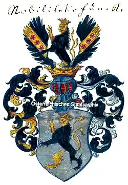 Wappen derer von Funcke (1732)